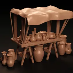 $6.00The Market Square: Potter Stall