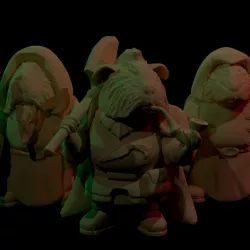 $6.00ThistleSworn Fellowship - Guinea Pig adventurers for rpg and miniature gaming