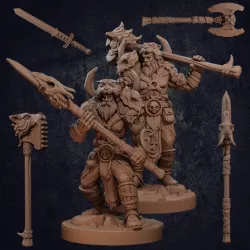 $6.00Vaultamir Viking Barbarian - Presupported