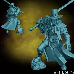 $6.00Witch Hunter Cleric with Sword, Hammer, or Crossbow (Male) (PRESUPPORTED)