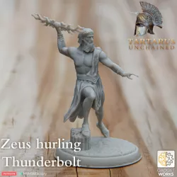 $6.00Zeus hurling Thunderbolt - Tartarus Unchained