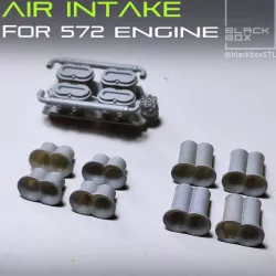 $6.20Velocity Stack SET FOR 572 ENGINE 1-24TH