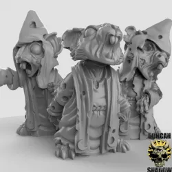 $6.50Zombie Mousle Cultists (pre supported)