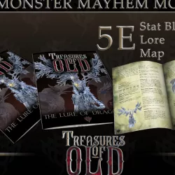 $6.99The Lure of Dragons (MMM Stat Blocks, encounter, lore, and map)