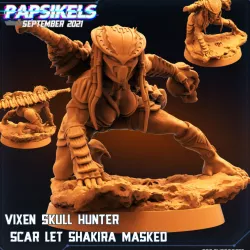 $6.99VIXEN SKULL HUNTER - SCAR LET SHAKIRA
