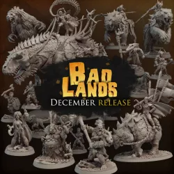 $60.00Titan Forge Miniatures - 2021 - December - Bad Lands