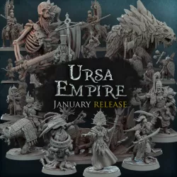 $60.00Titan Forge Miniatures - 2022 - January - Ursa Empire