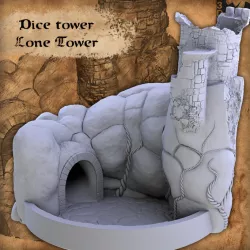 $7.00The Lone tower - Dice tower