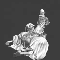 $7.50Teutonic sergeant with fallen horse