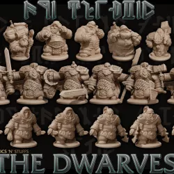 $75.00The Dwarves Miniature Bundle - Pre-Supported