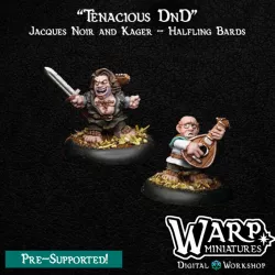 $9.00Tenacious D'n'D - Halfling Bards