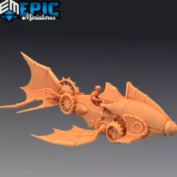 $9.90Steam Tech x2400 Skymaster / Steampunk Flying Construct / Mechanical Air Plane