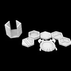 $9.99TC01 Fighter Coaster & Trays :: Possibly Cool Dice Tower 2