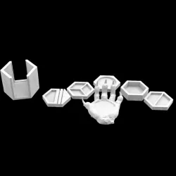 $9.99TC05 Necromancer Coaster & Trays :: Possibly Cool Dice Tower 2