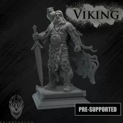 $9.99Viking jarl - presupported figurine