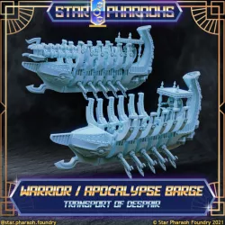 $9.99Warrior Barge and Apocalypse Barge - Star Pharaohs