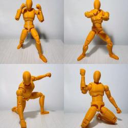Free STL file Action figure blank body 🗿・3D printable model to
