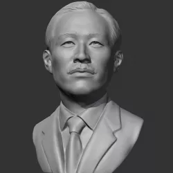 Ahn Chang-ho 3D print model