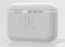 AirPods Pro case spiderman mask