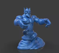 Aladdin's Genie Evil Mode