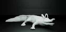 Alligator Loki Croki Marvel Figure [Series 7].