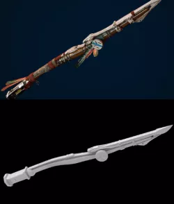 Aloy Spear (for cosplay)