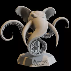 ANCIENT PSYCHIC TANDEM WAR ELEPHANT