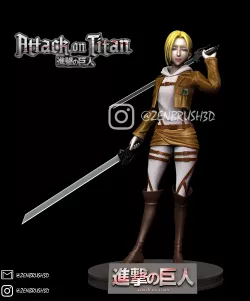 Annie Leonhart - Attack On Titan -Shingeki no Kyojin (10cm/20cm/30cm)