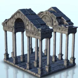 Antic ruins 21 - DBA Flames of war Bolt Action Medieval Age of Sigmar Warhammer