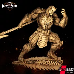 B3DSERK July Term: Darkseid Sculpture 1/6 ready for printing