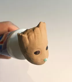 Baby Groot Toothpaste Topper