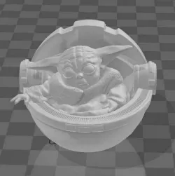 Baby yoda (mandalorian) stl