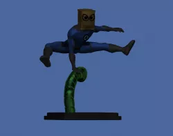 Bag Man Spiderman