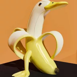 Banana duck