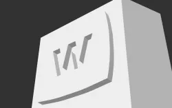 Base keycap W charactor