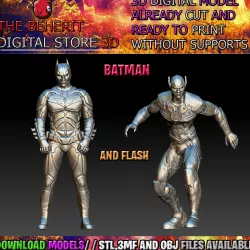 Batman and Flash