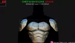 Batman Armor - Batman 2021 - Robert Pattinson 3D print model
