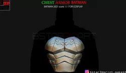 Batman Chest Armor - Batman 2021 - Robert Pattinson