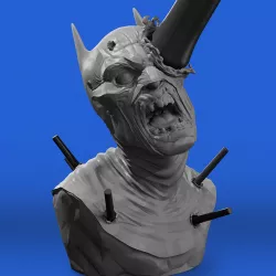 Batman Zombie pen holder/ bust figure