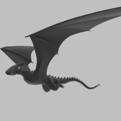 Batwing dragon