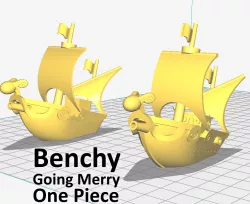 Benchy Going Merry ( One Piece )