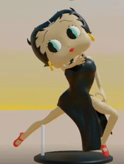 BETTY BOOP ARGENTINE TANGO