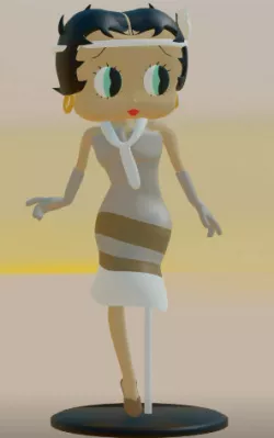 BETTY BOOP DANCE CHARLESTON ANNEES FOLLES