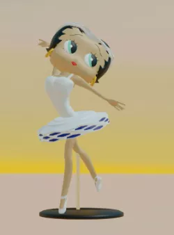 BETTY BOOP DANSE ETOILE CLASSIQUE