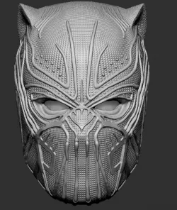Black panther mask