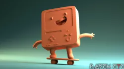 BMO Adventure time - 3D print model 3D print model