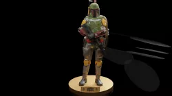 Boba Fett - The Book of Boba Fett - Star Wars 3D print model