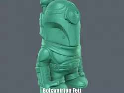 BobaMinion Fett (Easy print no support)
