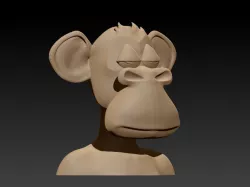 Bored Ape Monkey NFT Bust