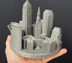 cleveland skyline 3D Models | Page 1 | STLFinder